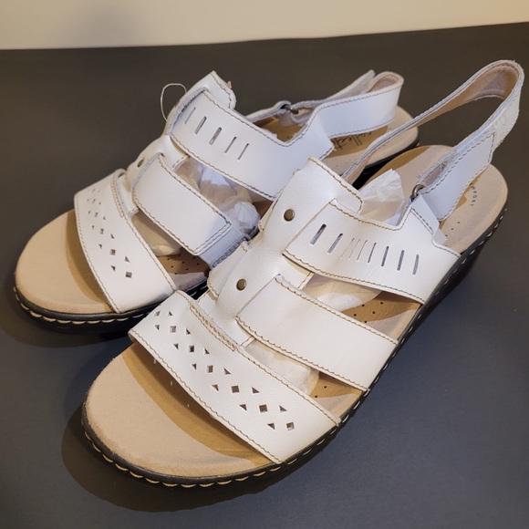 NWOT clarks collection léxico Qwin slingback sanéala shoes Sz 9.5 - Picture 3 of 9